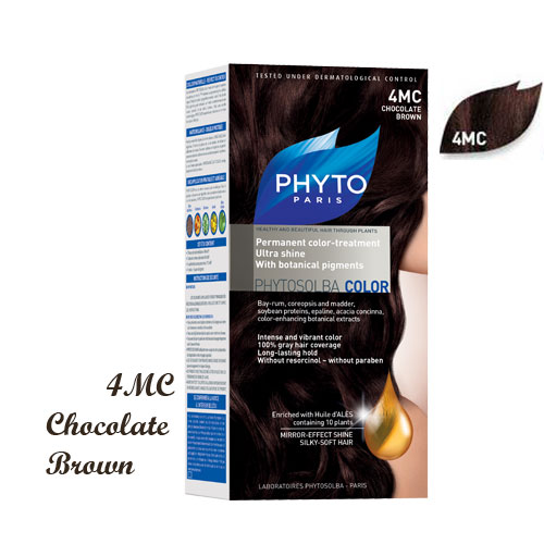 رنگ موی فیتو شماره 4MC قهوه ای شکلاتی